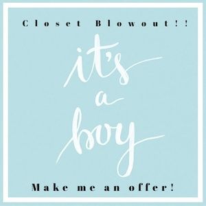 Closet Blowout!! Make Me an Offer!!
